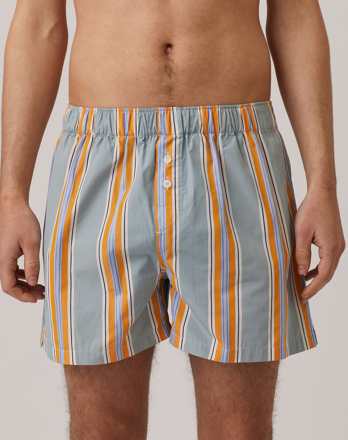 Surplus Pyjama Short - Orange Multistripe