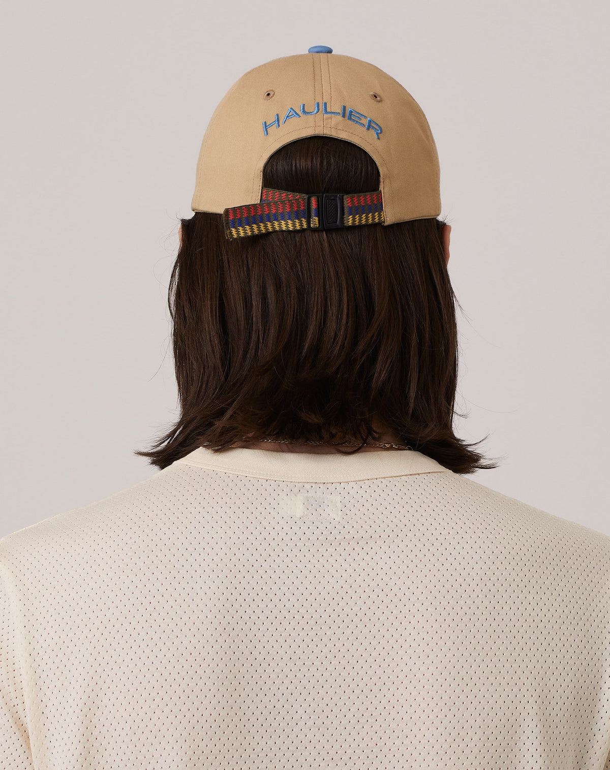 Two-Tone Hat - Straw / Pale Blue