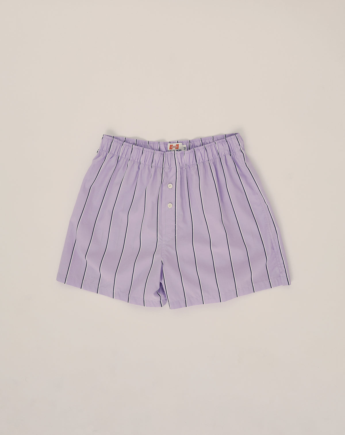 Surplus Pyjama Short - Lavender Stripe Poplin
