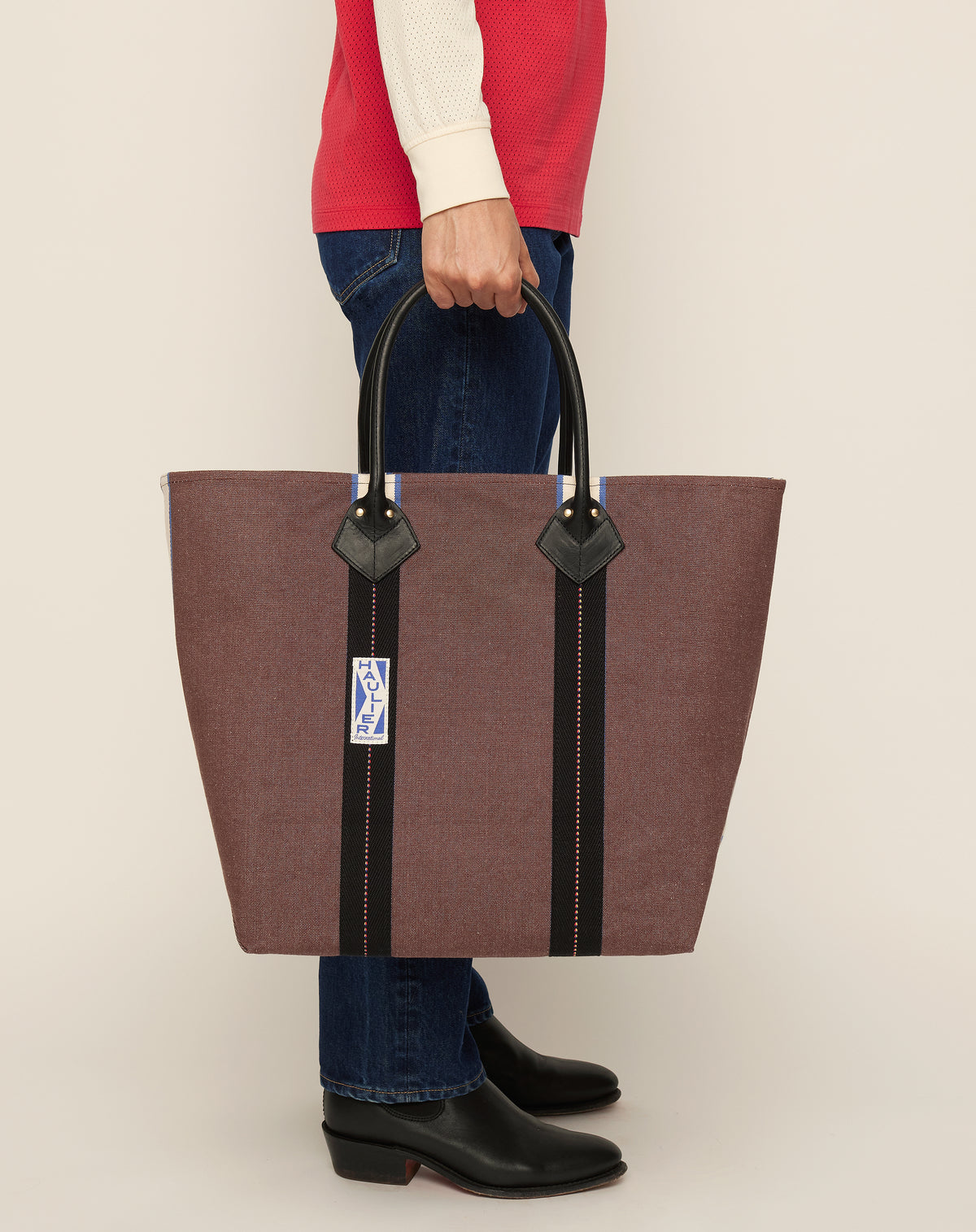 Medium Utility Tote - Saddle