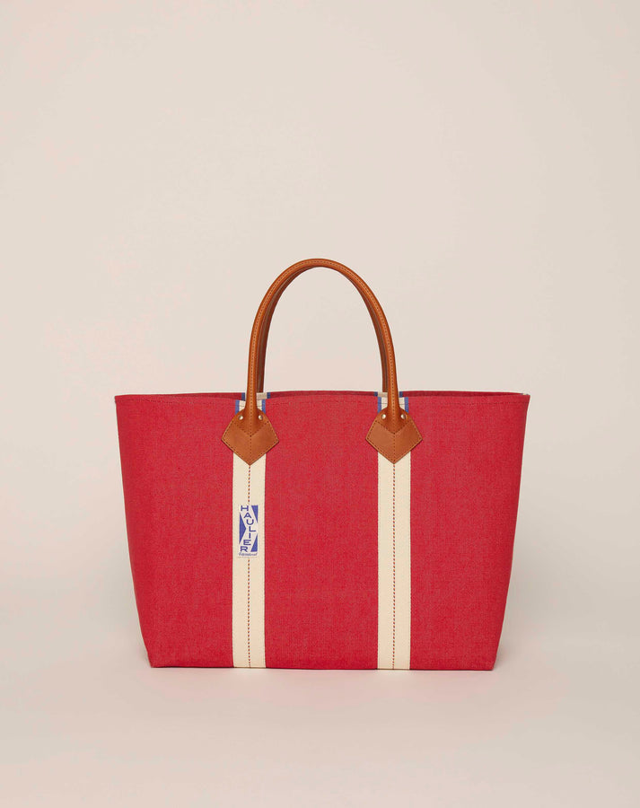 Large Utility Tote - Washed Red