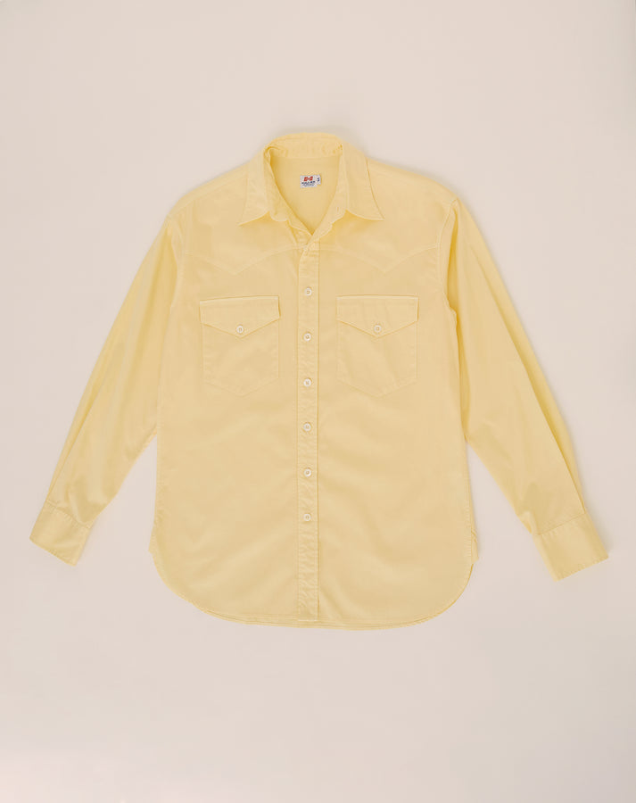 Mel Western Shirt - Citron