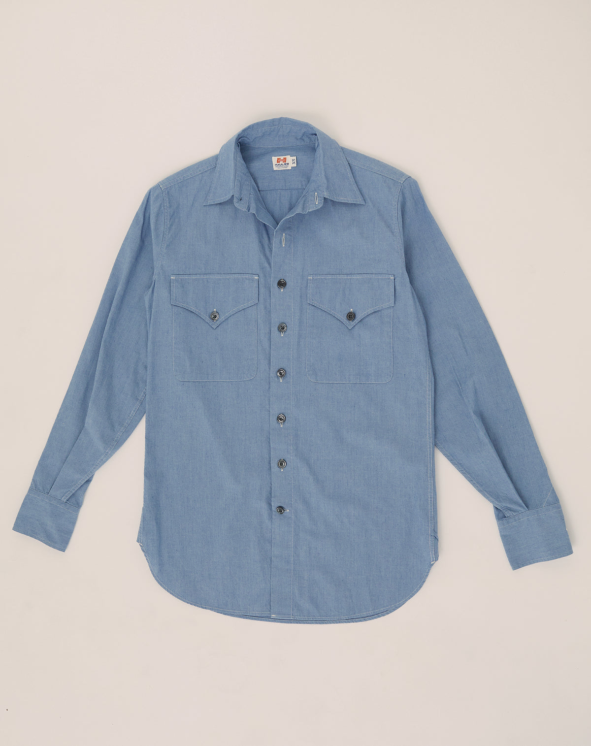 Summer Service Shirt - Blue Chambray