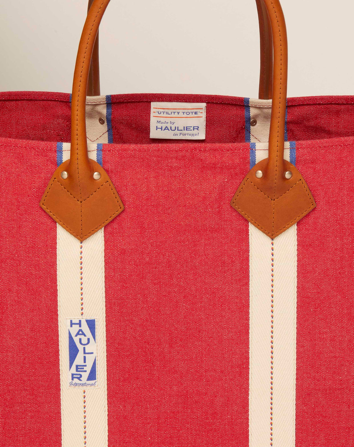 Medium Utility Tote - Washed Red