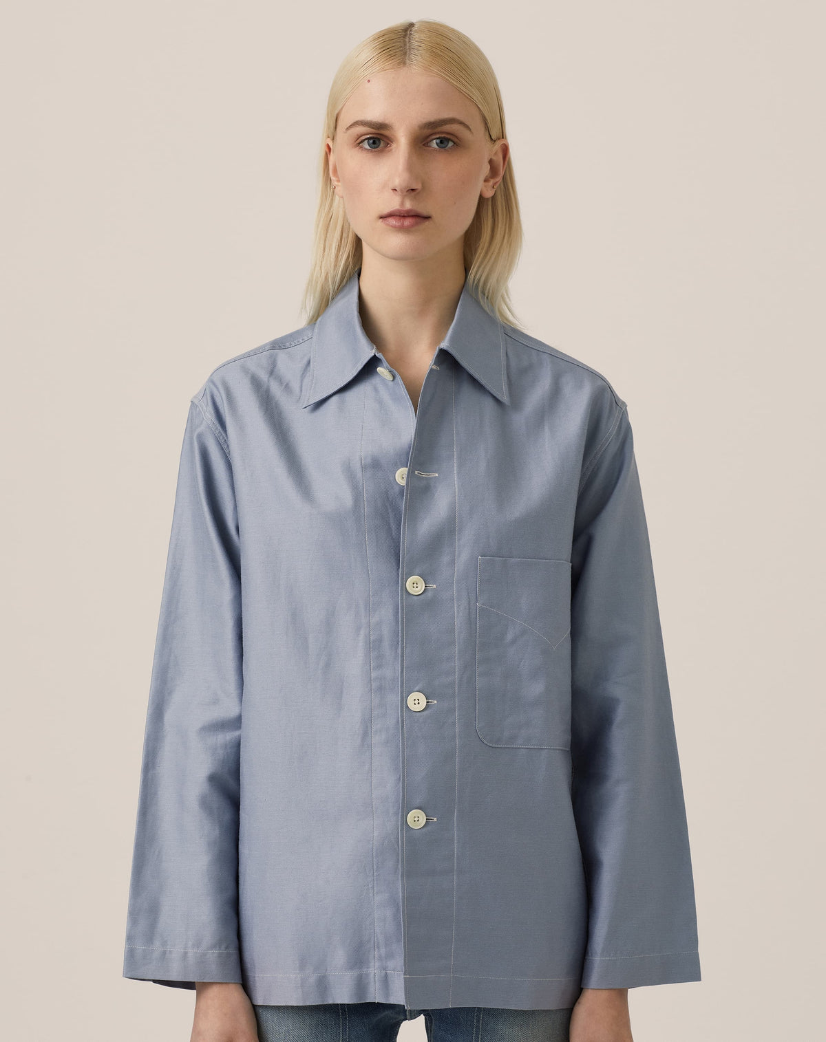 Surplus Pyjama Shirt - Sky Blue