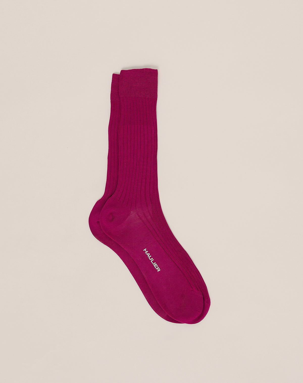Fine Mercerised Cotton Sock - Fuchsia