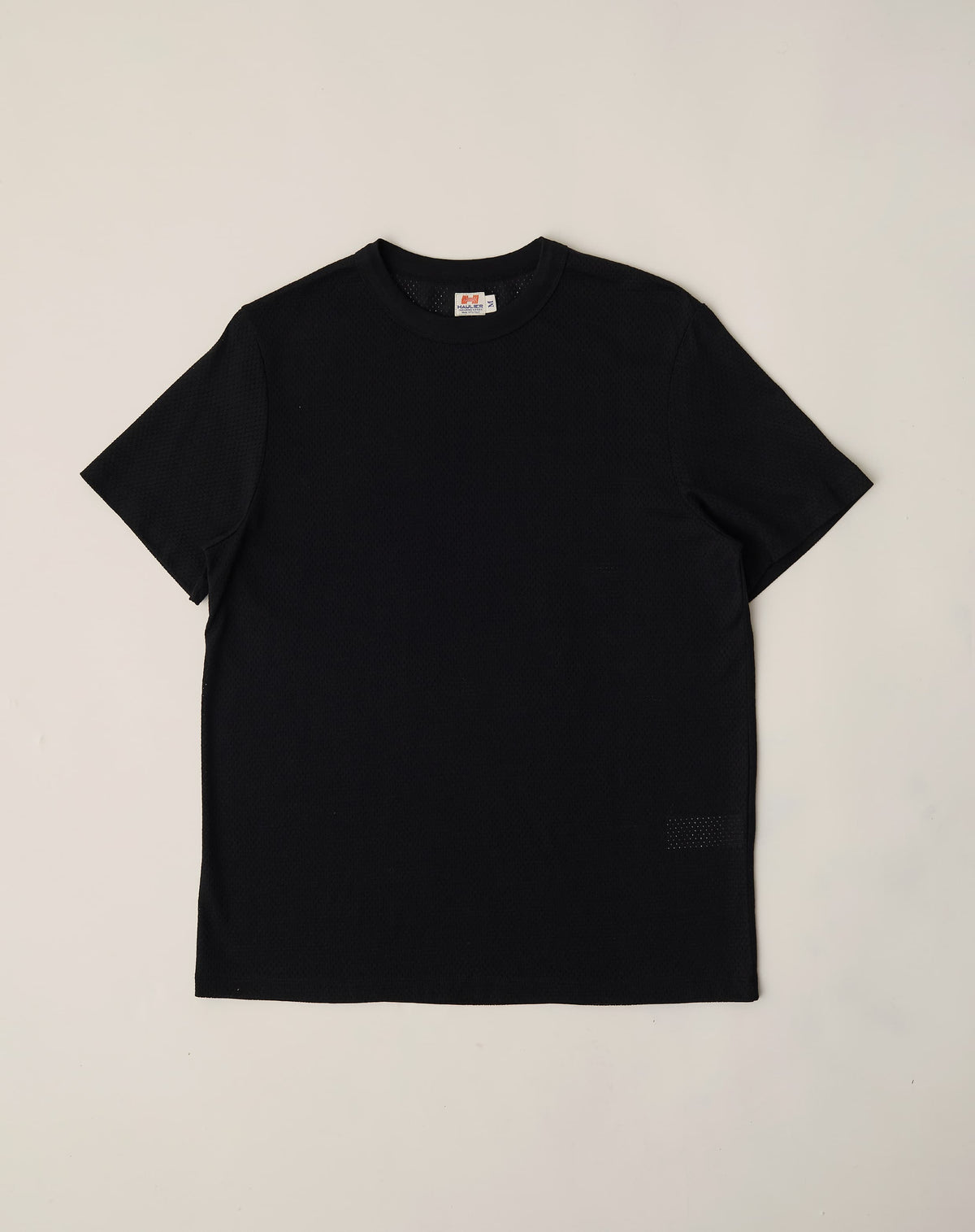 Marvin Mesh Tee - Washed Black