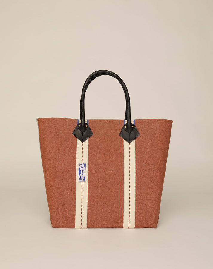 Suede Utility Tote - Amber
